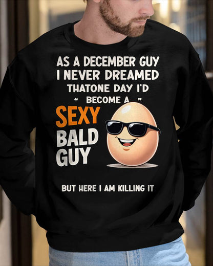 DECEMBER SHIRT FOR A SEXY BALD MAN - SNOW12 (SKU2603-290-12)