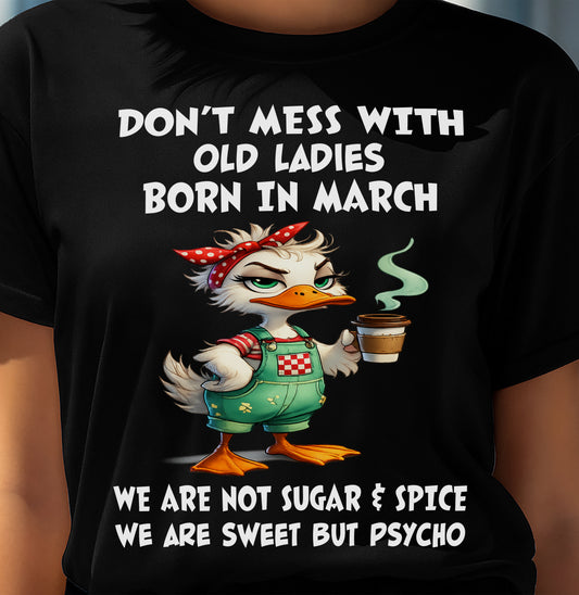 MARCH SHIRT, WE SWEET BUT PSYCHO - SNOW03 (SKU2603-174-03)
