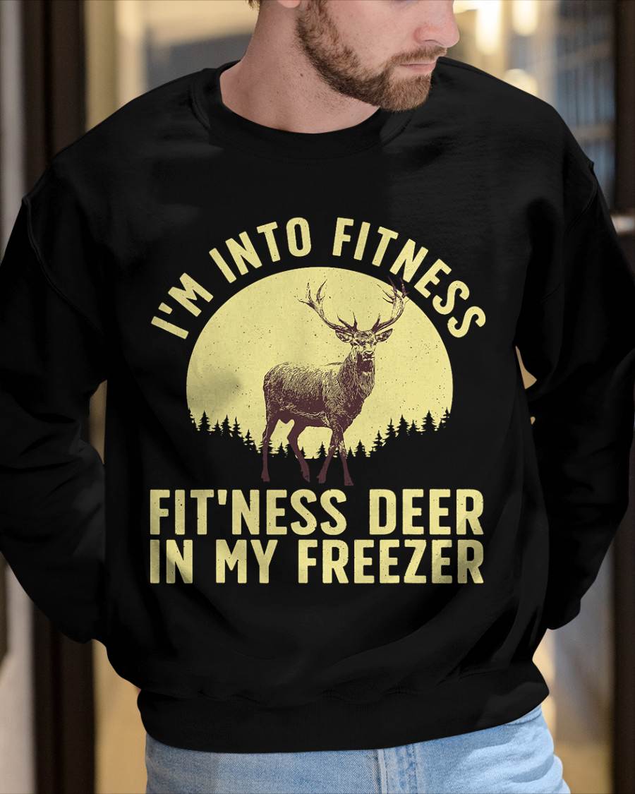 Funny Deer Hunting Art for Men Women Wildlife Hunter Hunting T-Shirt
