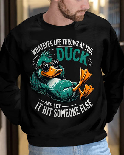 Funny Duck Graphic Tees Funny Quote Gift T-Shirt (SKU-SNOW-08)
