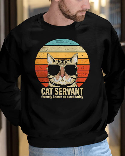 Cat Daddy Funny Fathers Day for Cat Dad T-Shirt