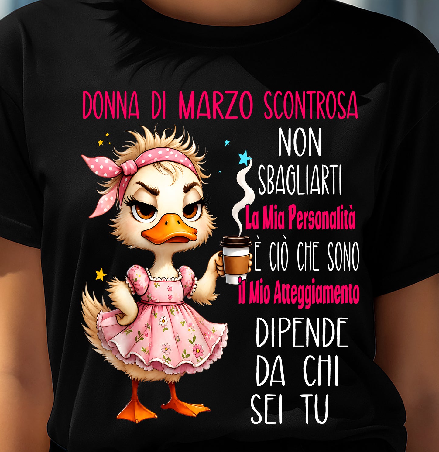 Marzo, NON SBAGLIARTI La Mia Personalità È CIÒ CHE SONO - SNOW Ita03 (SKU2605-265-03)