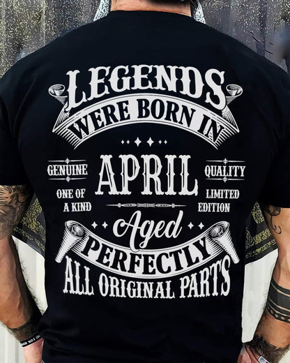 APRIL, LEGENDS WERE BORN IN APRIL-SNOW MALE04 (SKU08-37-04)