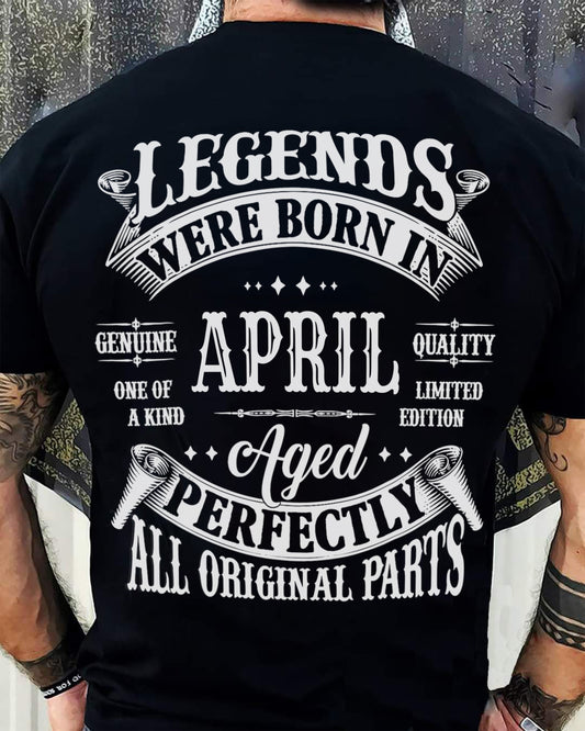 APRIL, LEGENDS WERE BORN IN APRIL-SNOW MALE04 (SKU08-37-04)