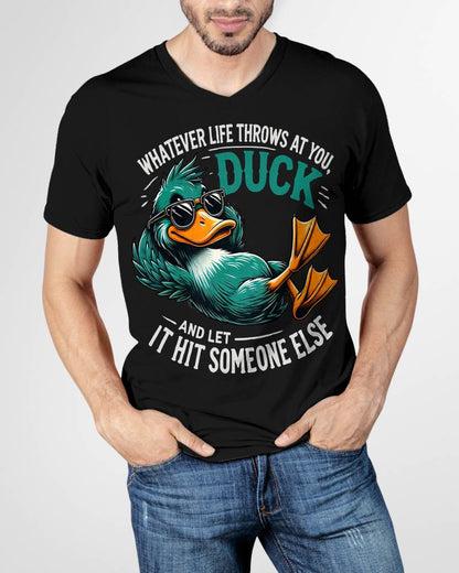 Funny Duck Graphic Tees Funny Quote Gift T-Shirt (SKU-SNOW-08)