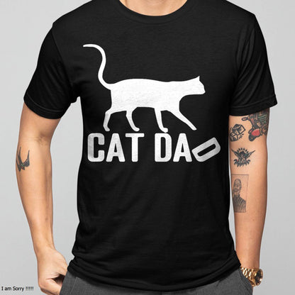 Cat Dad Shirt - Perfect for Cat Dad Father’s Day T-Shirt