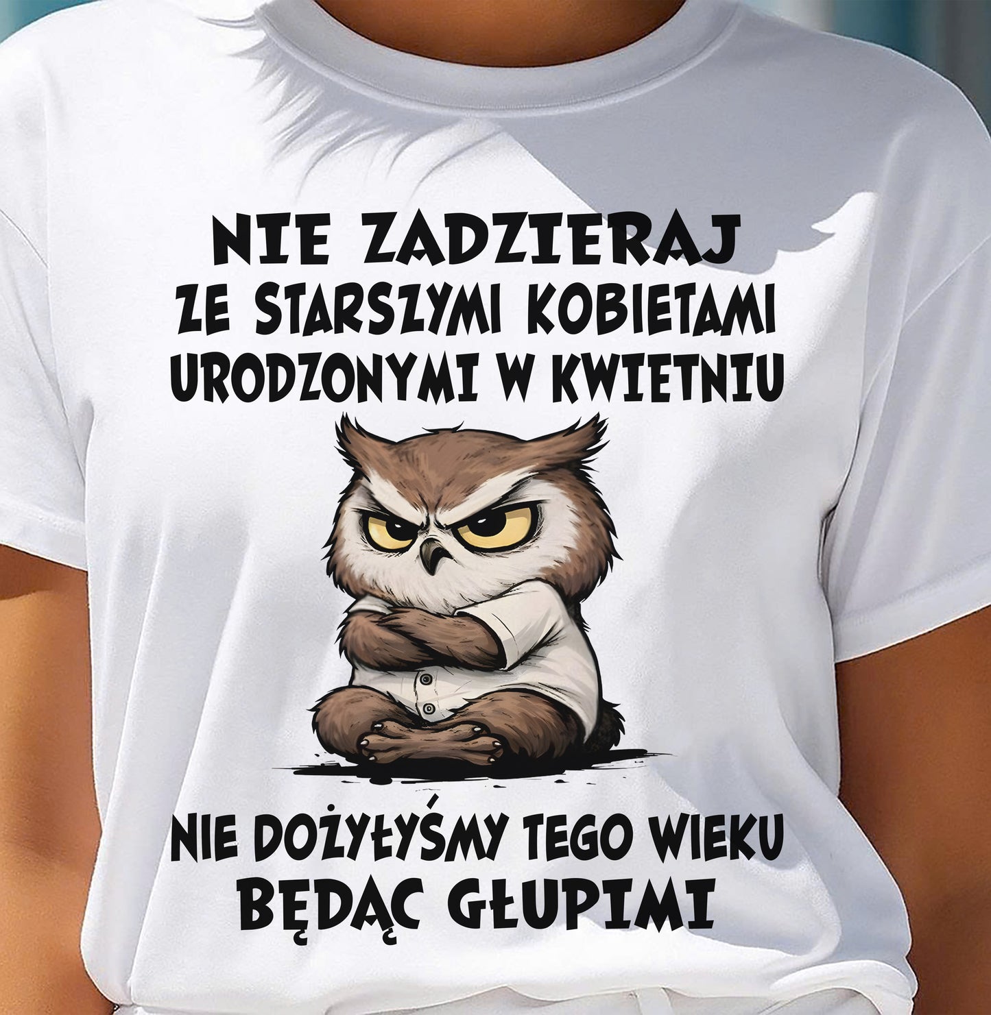 W KWIETNIU, NIE ZADZIERAJ ZE STARSZYMI KOBIETAMI - SNOW PO04 (SKU2605-415-04)