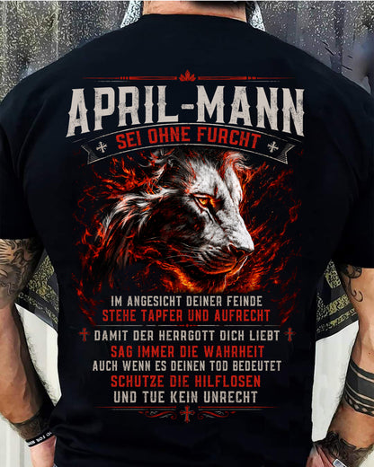 APRIL, SEI OHNE FURCHT IM ANGESICHT DEINER FEINDE - SNOW GER04 (SKU2605-362-04)