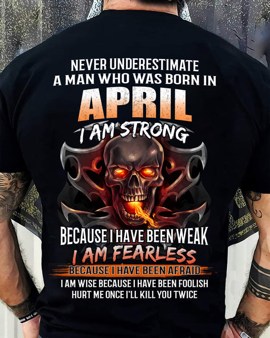 APRIL SHIRT, I AM FEARLESS – SNOW MALE04 (SKU2602-173-04)