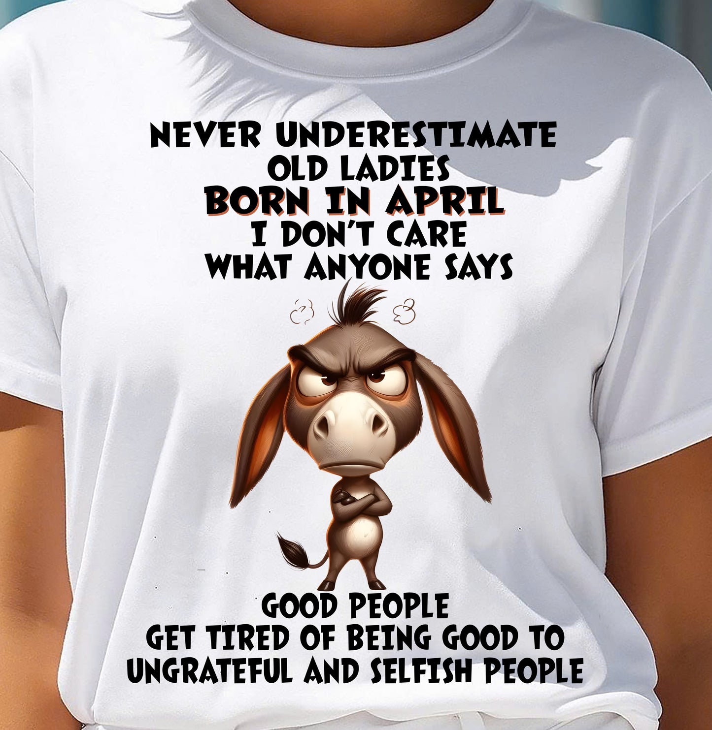 APRIL SHIRT, I'M A GOOD PERSON - FMA SNOW04 (SKU2604-10-04)