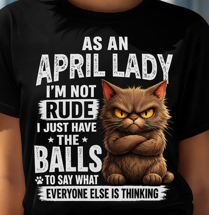 APRIL SHIRT, SAY WHAT EVERYONE ELSE IS THINKING - SNOW04 (SKU2604-273-04)