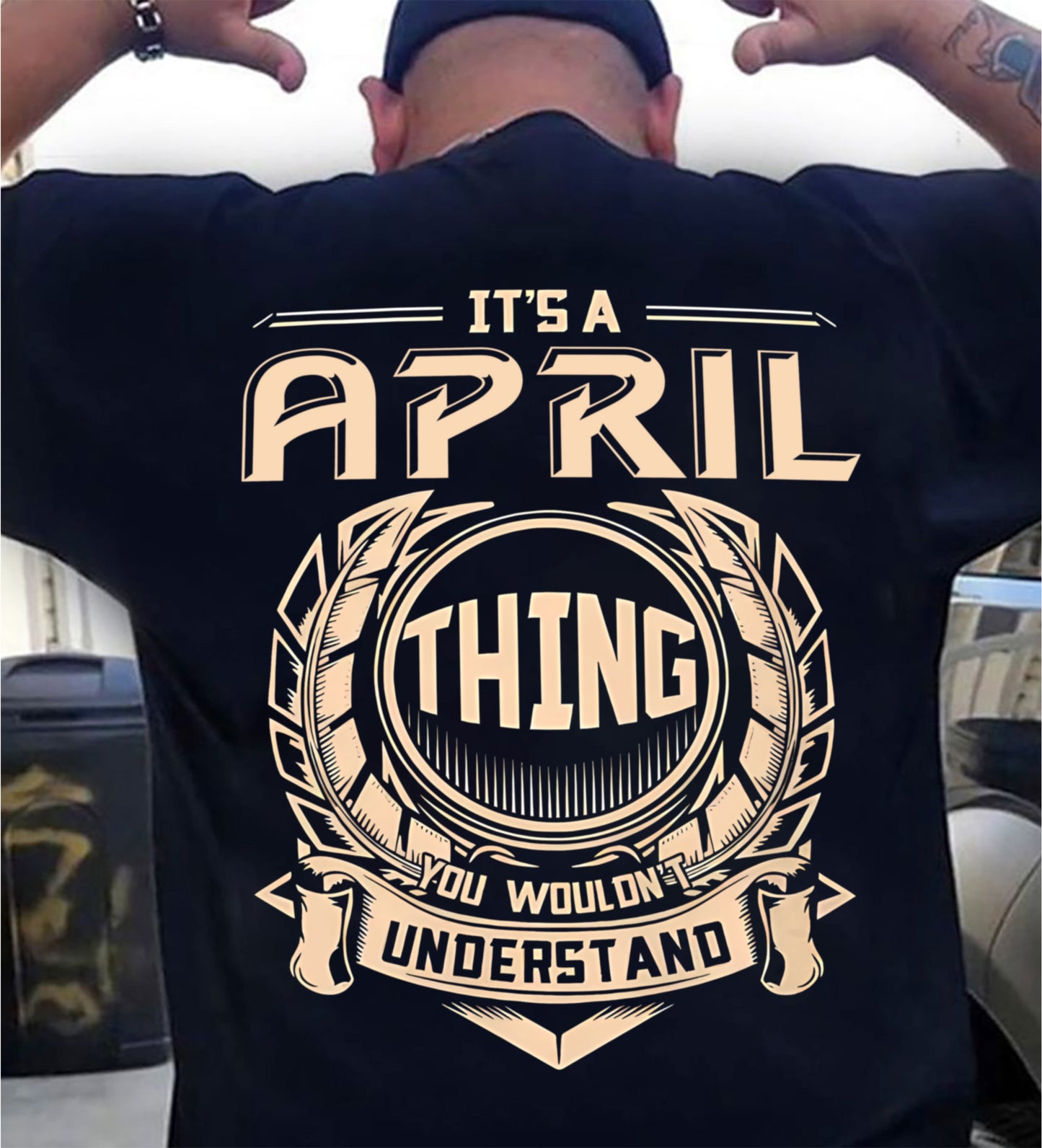 APRIL, THING YOU WOULDN’T UNDERSTAND – SNOW MALE04 (SKU09-17-04)