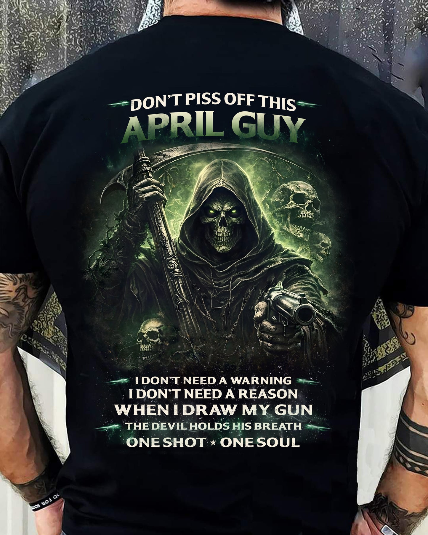 APRIL, I DON'T NEED A WARNING I DON'T NEED A REASON - SNOW MALE04 (SKU2602-130-04)