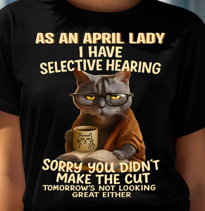APRIL SHIRT, SORRY YOU DIDN’T MAKE THE CUT - SNOW04 (SKU2603-122-04)