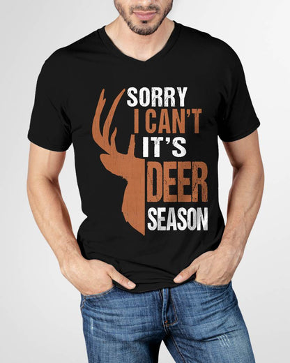Hunting Gift Sorry Deer Season Funny Hunter Dad Father Day T-Shirt