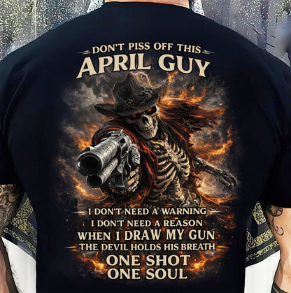 APRIL, DON’T PISS OFF THIS APRIL GUY - SNOW MALE04 (SKU26T-01115-04)