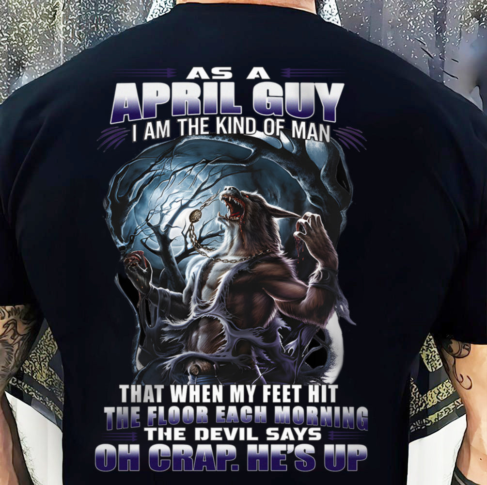 APRIL, I AM THE KIND OF MAN-MALE04 (SKU12-326-04)