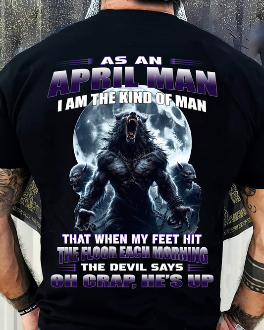 APRIL, THE DEVIL SAYS OH CRAP, HE’S UP – SNOW MALE 04 (SKU26T-01170-04)