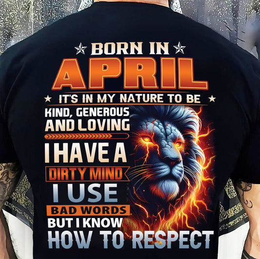 APRIL, I KNOW HOW TO RESPECT – SNOW MALE04 (SKU08-84-04)