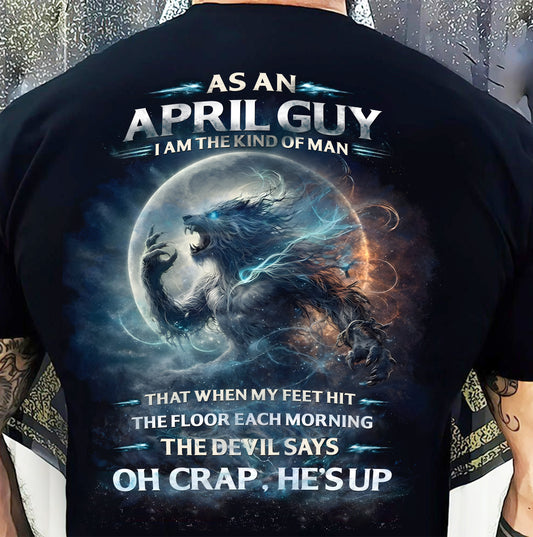 APRIL, THE DEVIL SAYS OH CRAP, HE’S UP – SNOW MALE04 (SKU26T-01104-04)