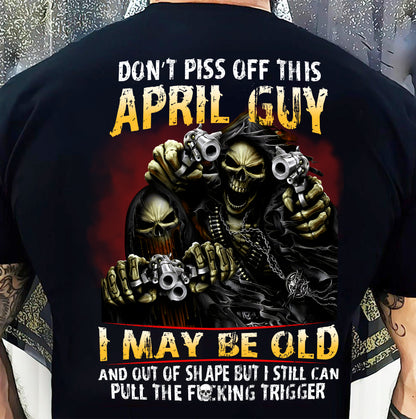 APRIL, DON’T PISS OFF THIS APRIL GUY – SNOW MALE04 (SKU26T-01-28-04)