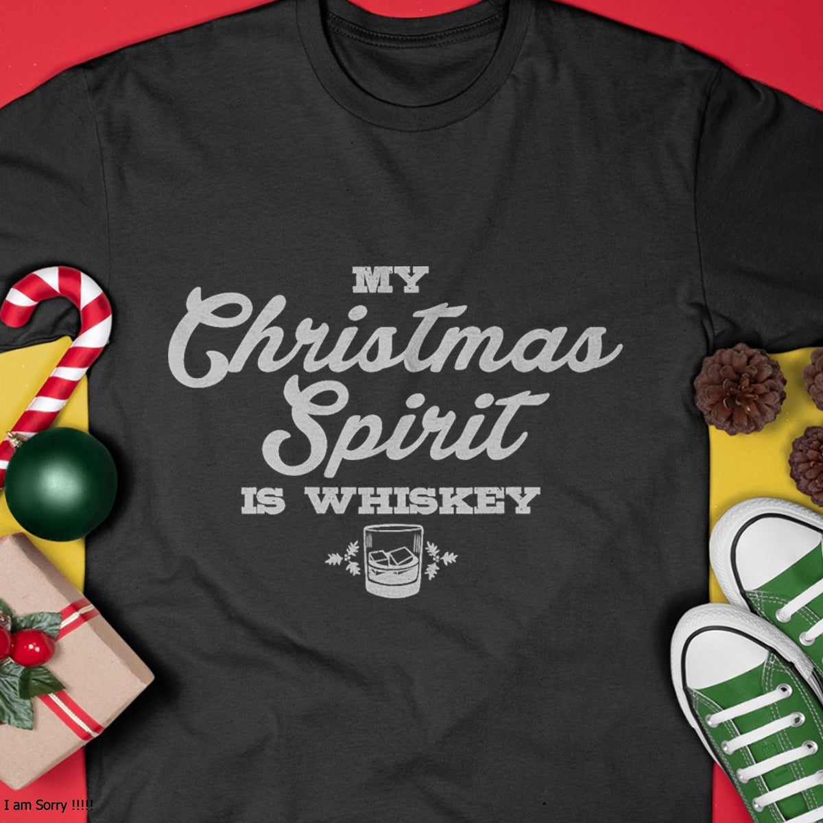 Funny Christmas Drinking Shirt Whiskey Liquor Drinker Saying T-Shirt - Christmas Unisex T-Shirt/Hoodie/Sweatshirt - SNOW00