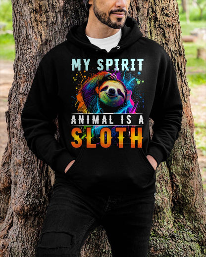 My Spirit Animal is A Sloth T-Shirt Funny Sloths T-Shirt