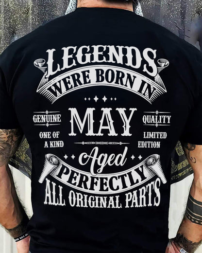 MAY, LEGENDS WERE BORN IN MAY-SNOW MALE05 (SKU08-37-05)