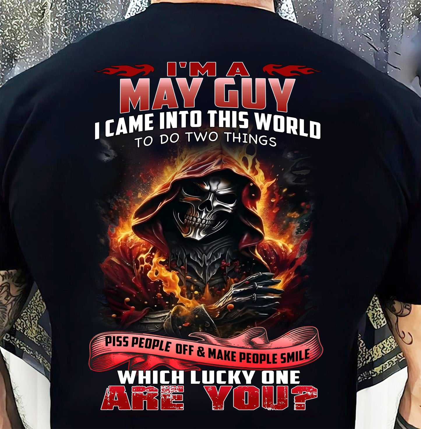 MAY, WHICH LUCKY ONE ARE YOU? – SNOW MALE05 (SKU26T-01110-05)