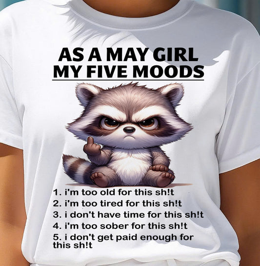 MAY SHIRT, MY FIVE MOODS - SNOW05 (SKU2603-74-05)