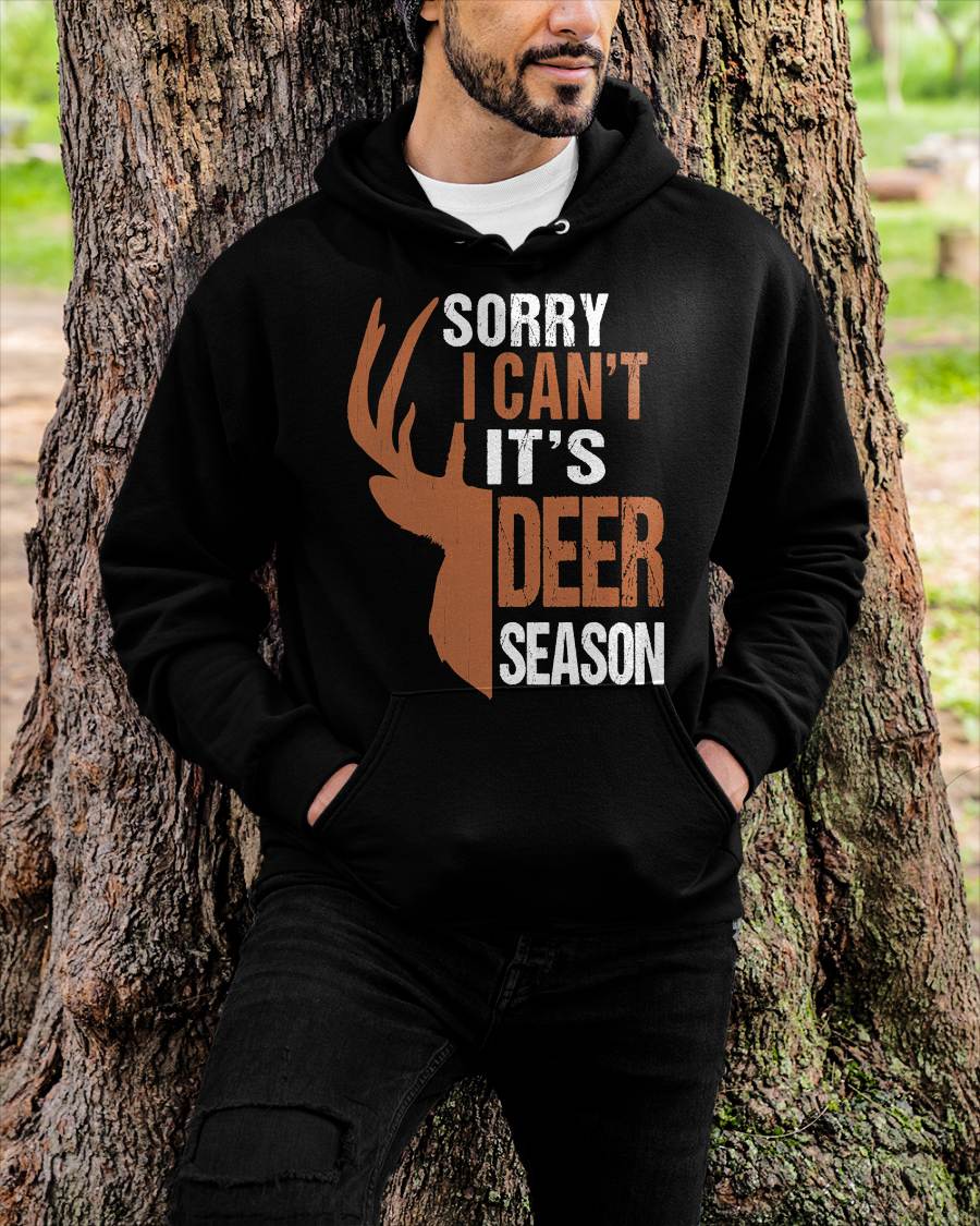 Hunting Gift Sorry Deer Season Funny Hunter Dad Father Day T-Shirt