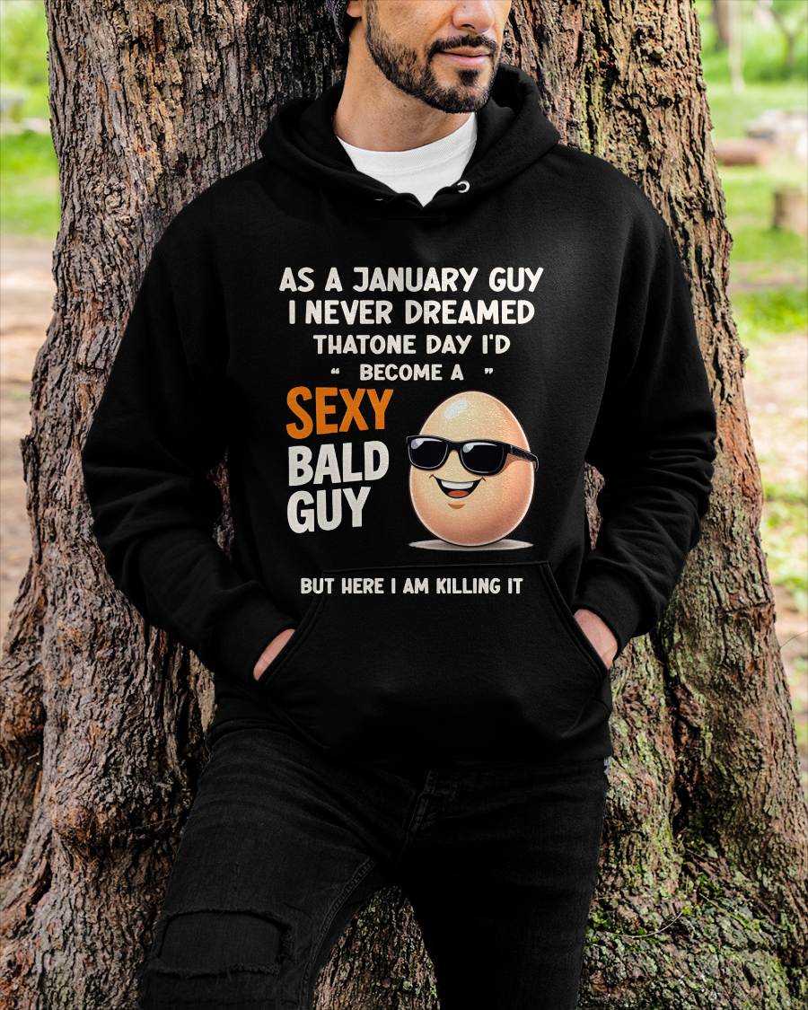 JANUARY SHIRT FOR A SEXY BALD MAN - SNOW01 (SKU2603-290-01)