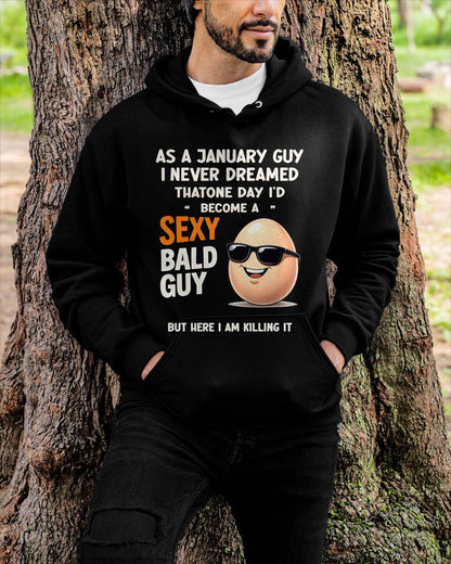 JANUARY SHIRT FOR A SEXY BALD MAN - SNOW01 (SKU2603-290-01)