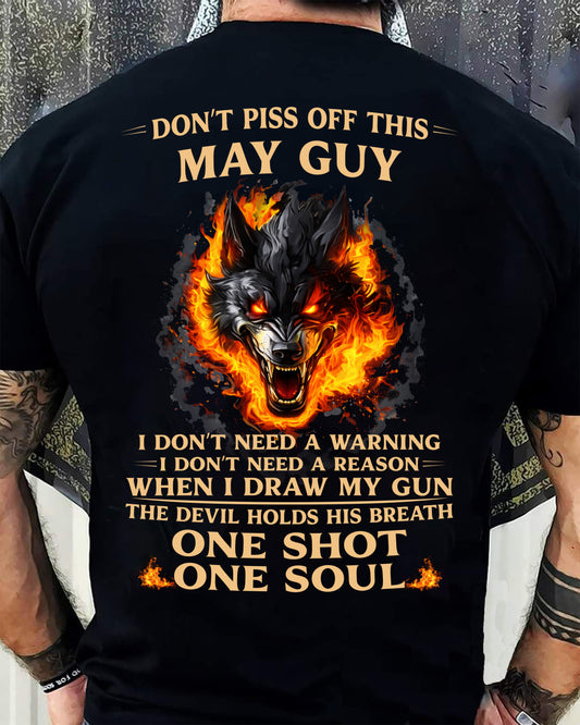 MAY SHIRT, I DON’T NEED A WARNING - SNOWMALE05 (SKU2604-120-05)