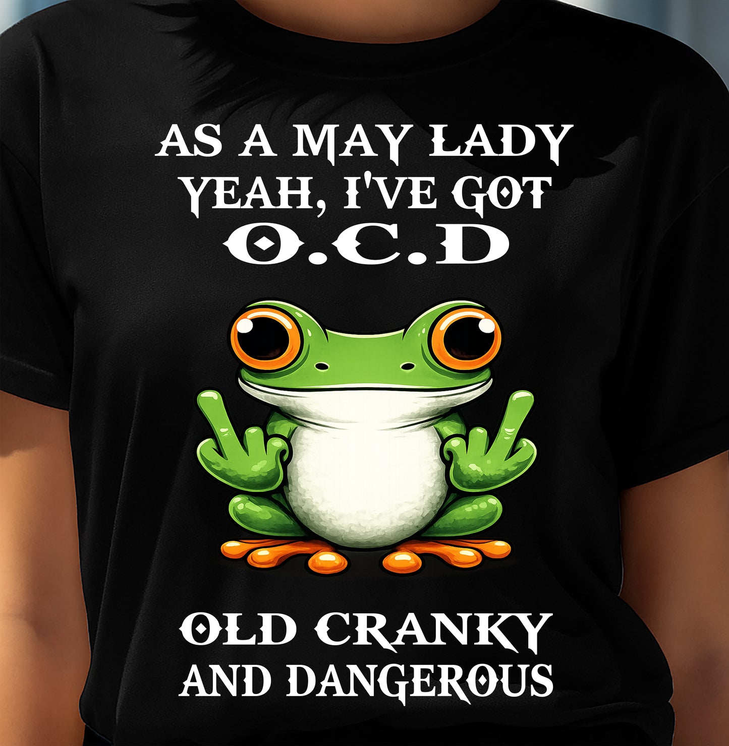 MAY SHIRT, OLD CRANKY DANGEROUS - SNOW05 (SKU2606-68-05)