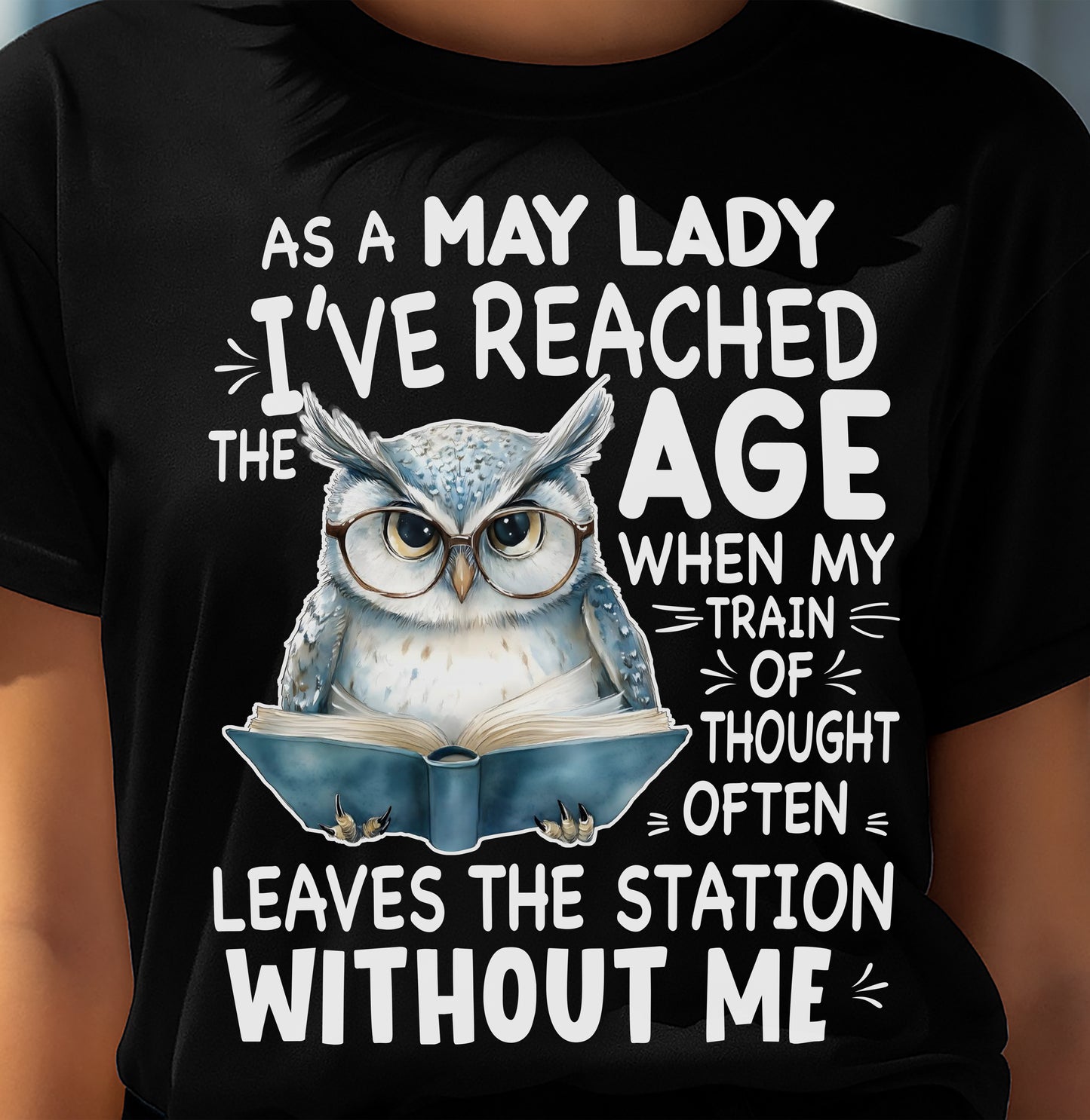 MAY SHIRT, LEAVES THE STATION WITHOUT ME - SNOW05 (SKU2603-101-05)
