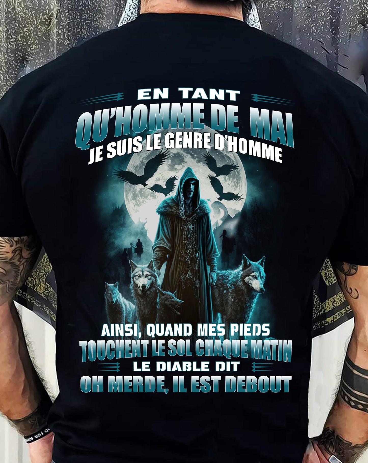 MAI, LE DIABLE DIT OH MERDE, IL EST DEBOUT – SNOW MALE05 (SKU26T-01185-05)