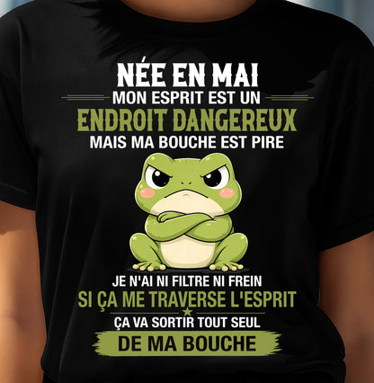 MAI SHIRT JE N'AI NI FILTRE NI FREIN - SNOW05 (SKU2605-144-05)