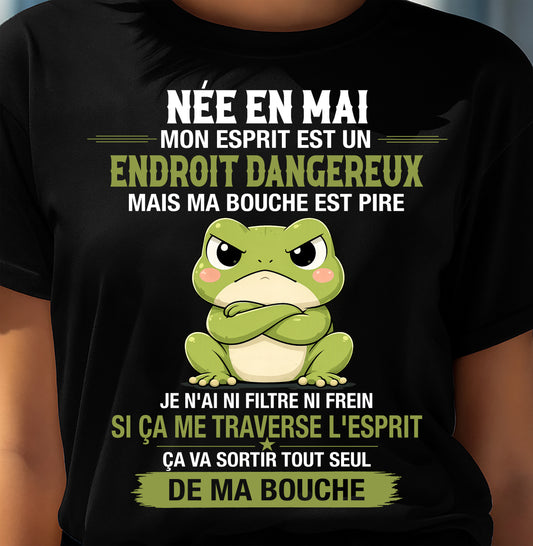 MAI SHIRT JE N'AI NI FILTRE NI FREIN - SNOW05 (SKU2605-144-05)