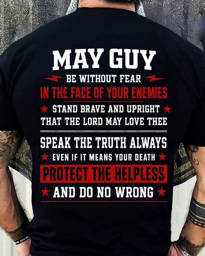 MAY SHIRT, STAND BRAVE AND UPRIGHT - SNOW MALE05 (SKU2608-44-05)