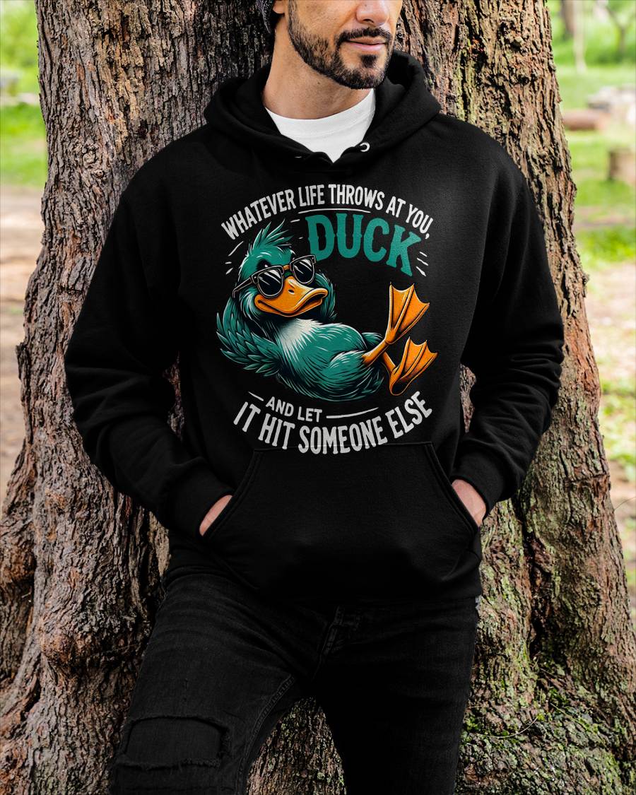 Funny Duck Graphic Tees Funny Quote Gift T-Shirt (SKU-SNOW-08)
