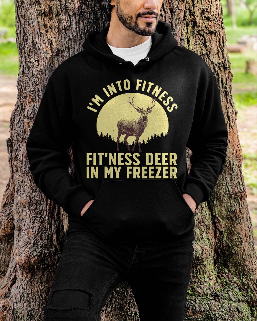 Funny Deer Hunting Art for Men Women Wildlife Hunter Hunting T-Shirt