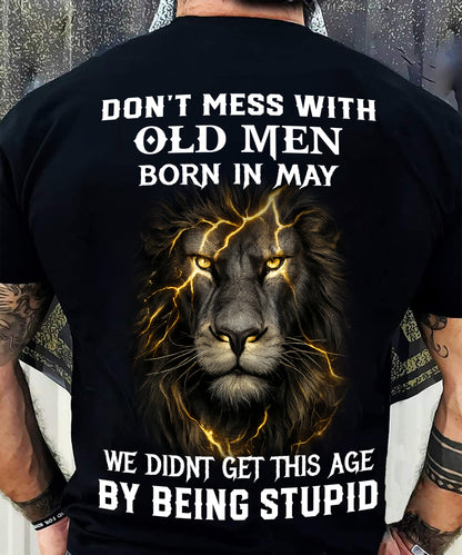 MAY SHIRT, DON’T MESS WITH OLD MEN - SNOW MALE01 (SKU2604-309-05)