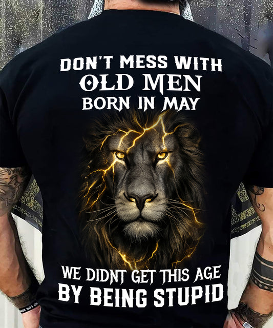 MAY SHIRT, DON’T MESS WITH OLD MEN - SNOW MALE01 (SKU2604-309-05)