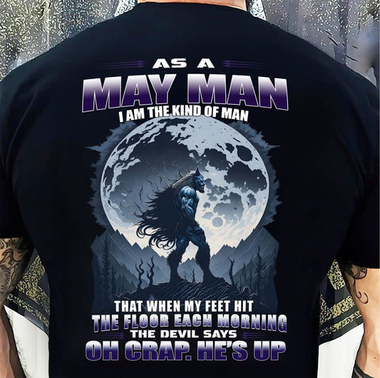 MAY, THE DEVIL SAYS OH CRAP, HE’S UP-SNOW MALE05 (SKU26T-01-56-05)