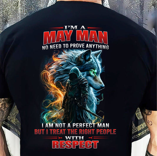 MAY, I’M A MAY MAN NO NEED TO PROVE ANYTHING - SNOW MALE05 (SKU26T-01-67-05)