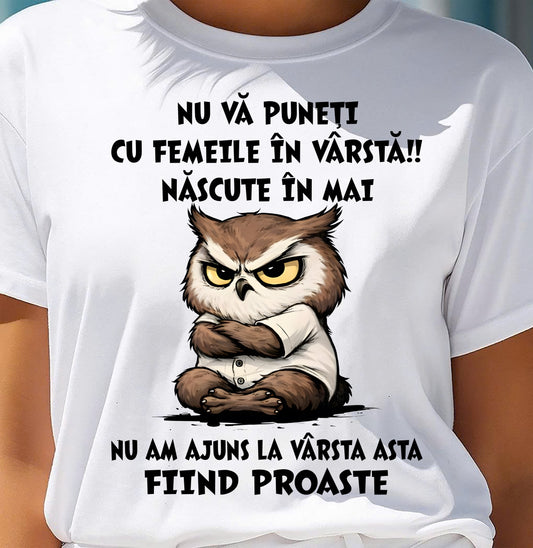 MAI, NU VĂ PUNEȚI CU FEMEILE ÎN VÂRSTĂ!! - SNOW RO05 (SKU2606-96-05)