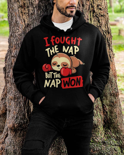 Sloth I Fought The Nap But The Nap Won T-Shirt