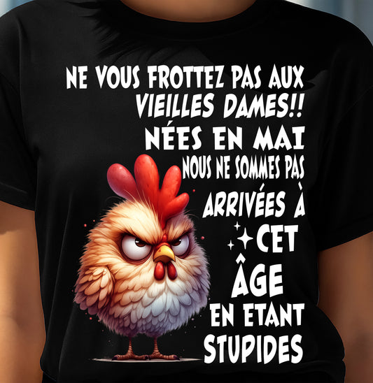 MAI, NE VOUS FROTTEZ PAS AUX VIEILLES DAMES !! - SNOW01 (SKU2605-87-05)