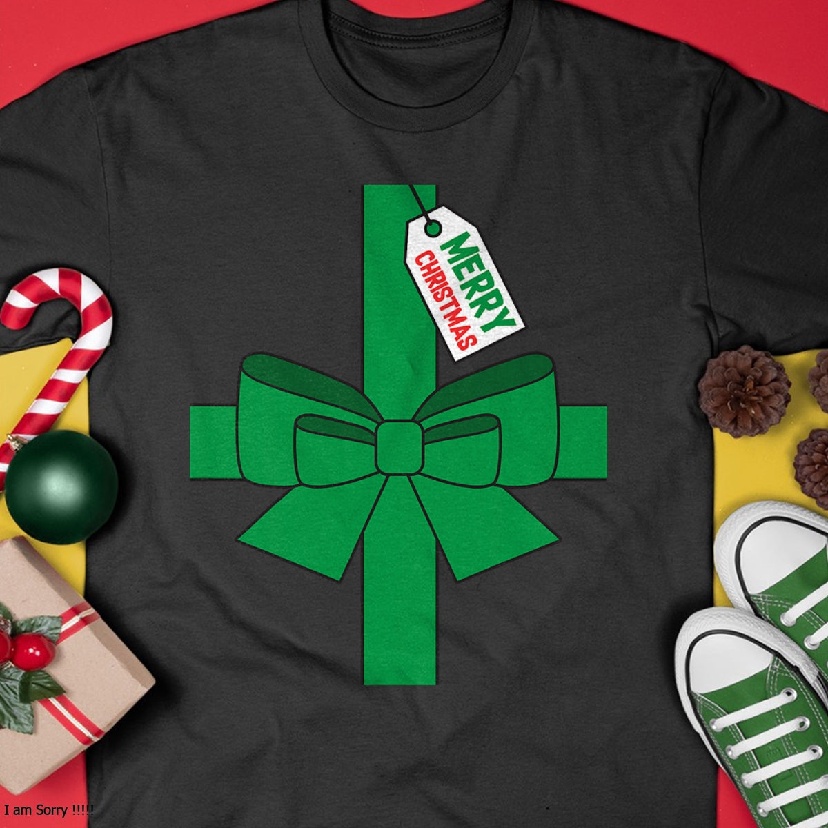 Funny DIY Christmas Present Costume T-Shirt - Christmas Unisex T-Shirt/Hoodie/Sweatshirt - SNOW00